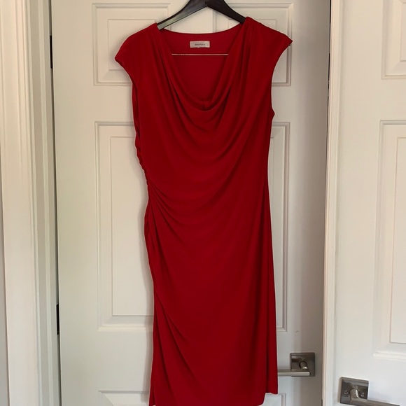 Red dress size 14 from Dress Barn - Picture 1 of 3